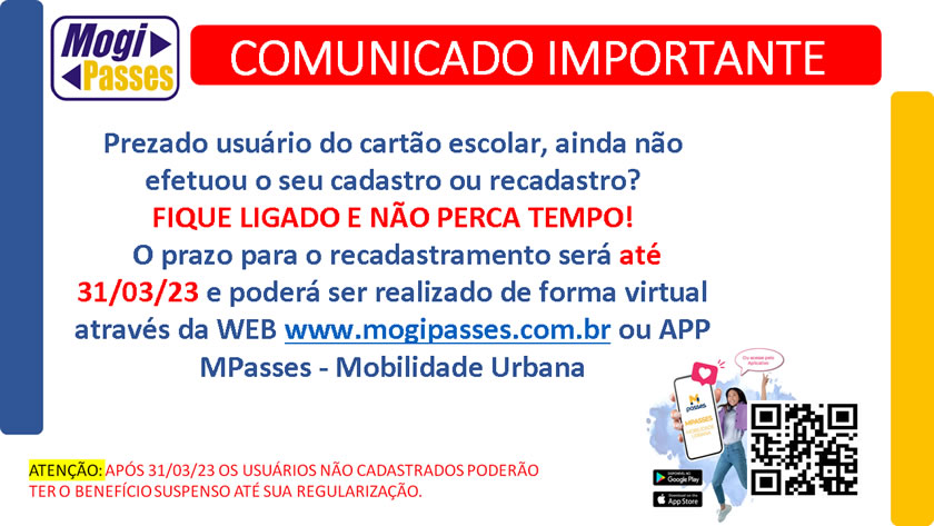 Cadastro e Recadastro Escolar